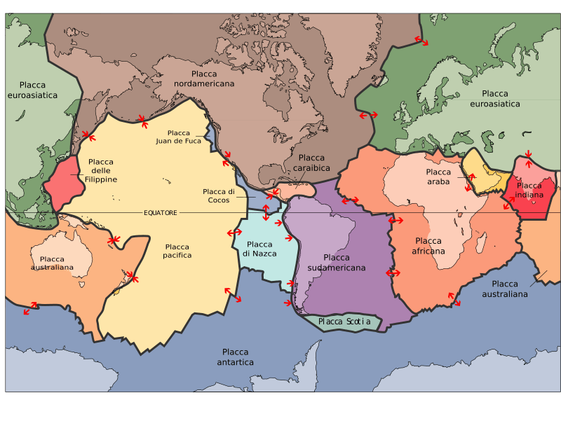 mappa-placche-tettoniche