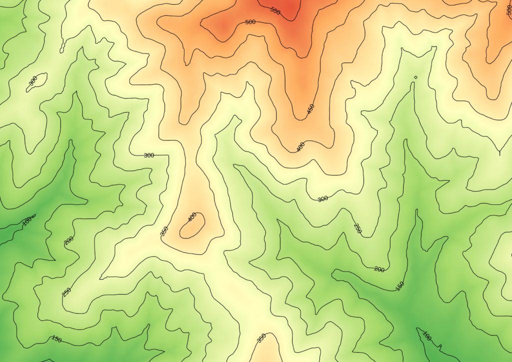 QGIS-DTM-isoipse